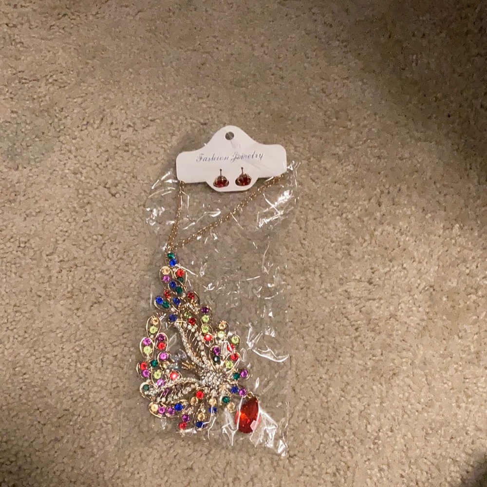 Multi colored necklace